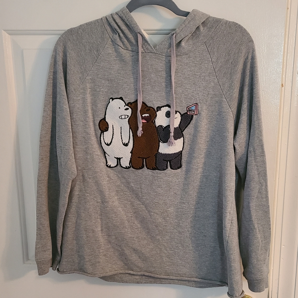 We Bare Bears Hoodie XL